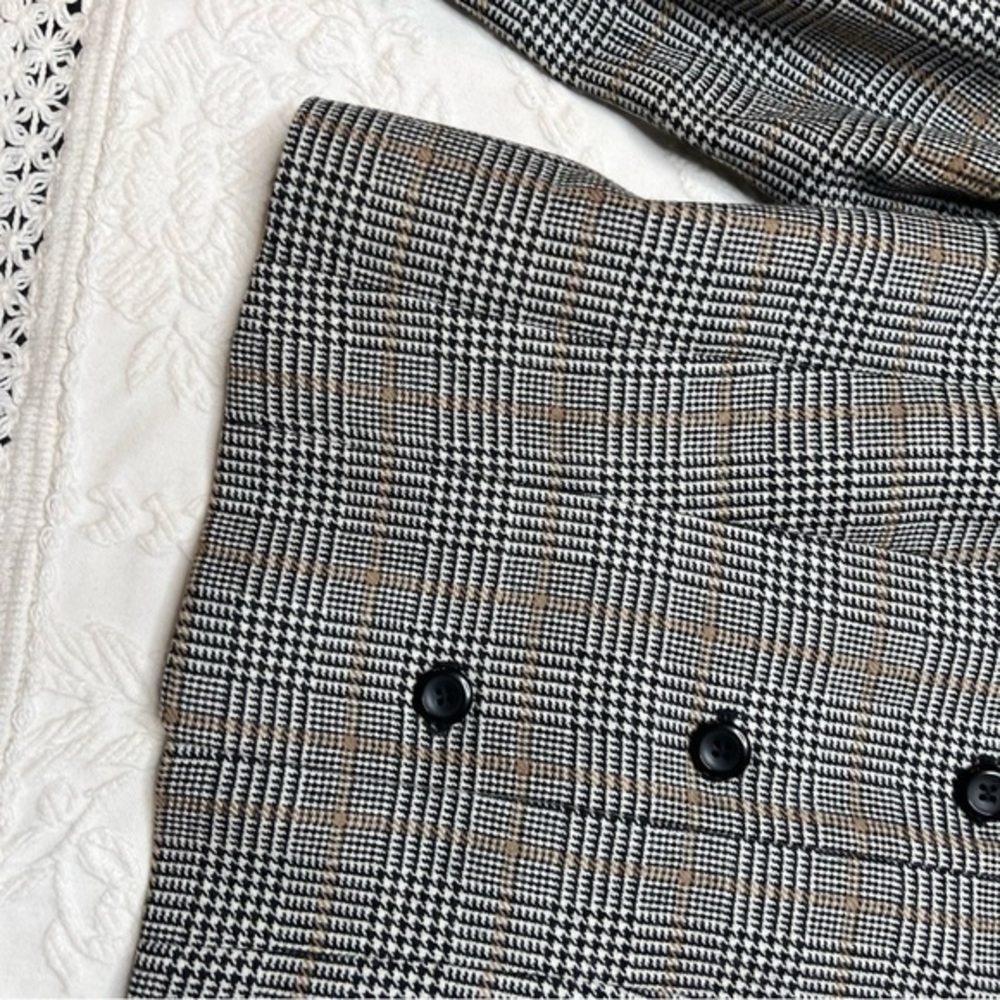 Pendleton wool button down plaid blazer jacket - image 7